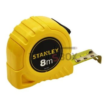 Ролетка ергономична с пластмасов корпус STANLEY 0-30-457 8.0 м