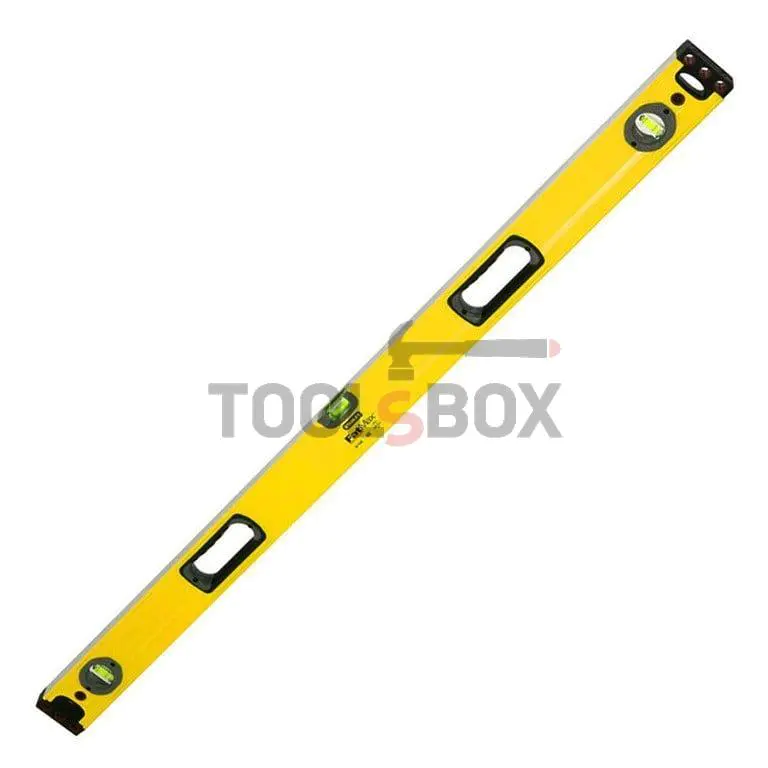 Aluminium spirit level STANLEY 1-43-572 1800 mm, 0.50 mm/m