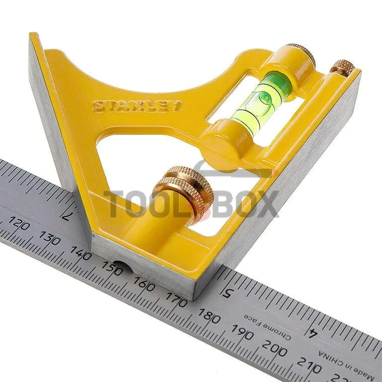 Right angle with spirit level STANLEY 2-46-028 300 mm