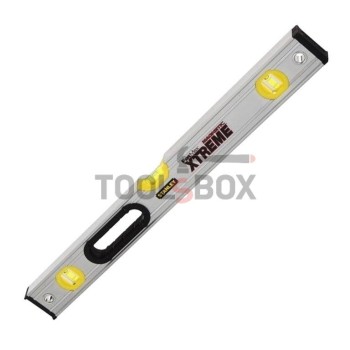 Aluminium spirit level with magnet STANLEY 0-43-649 1200 mm, 0.50 mm/m