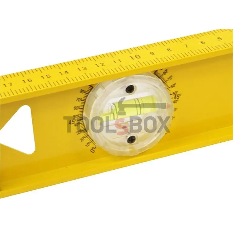 Aluminium spirit level STANLEY 1-42-923 1200 mm, 1.50 mm/m,