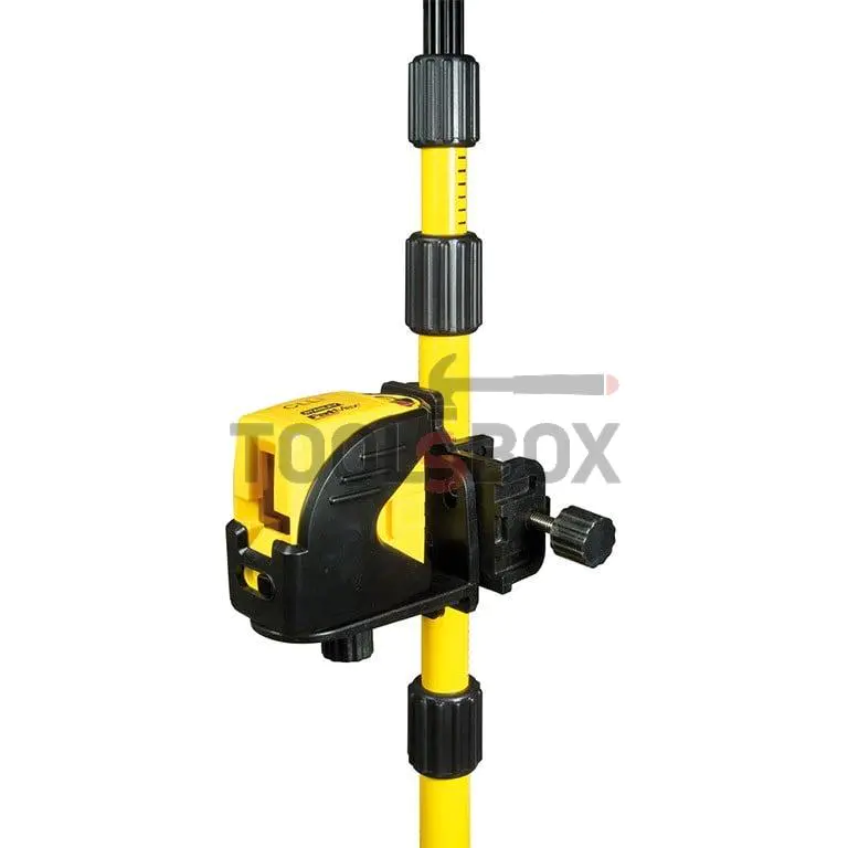 STANLEY CLLi 25.0 m, 4.0 mm/10 m linear laser level with telescopic bar set