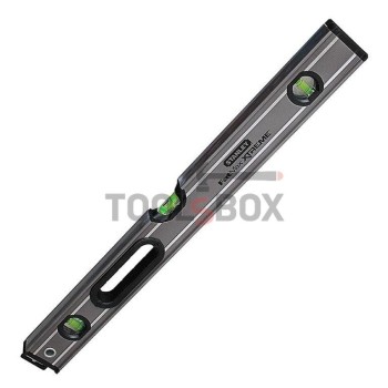 Aluminium spirit level with magnet STANLEY 0-43-624 600 mm, 0.50 mm/m