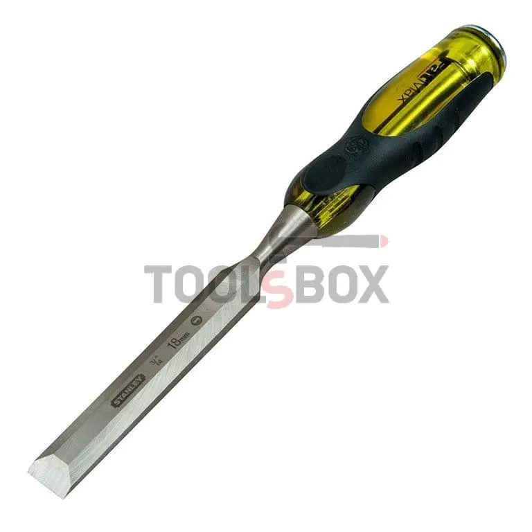 Chisel flat plastic handle STANLEY 0-16-258 18/135/255 mm