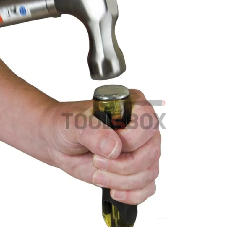Chisel flat plastic handle STANLEY 0-16-258 18/135/255 mm