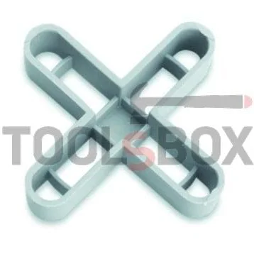 Joint stopper cross 10 mm, 50 pcs, Rubi 02135