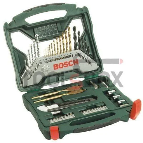 Bosch X-Line Titanium mounting set, bits and drill bits 50 pieces