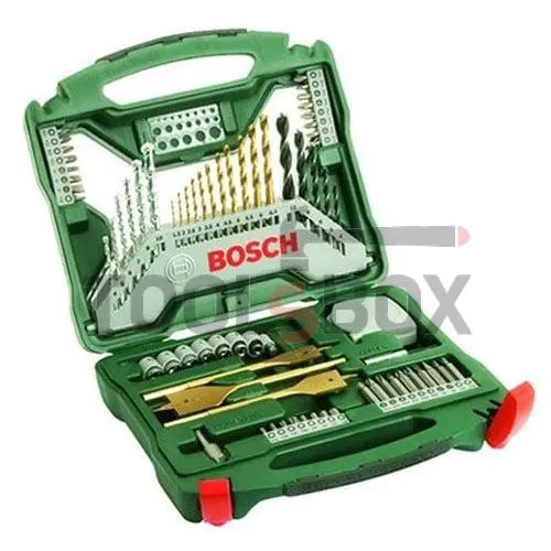 Bosch X-Line Titanium mounting set, bits and drill bits 70 pieces