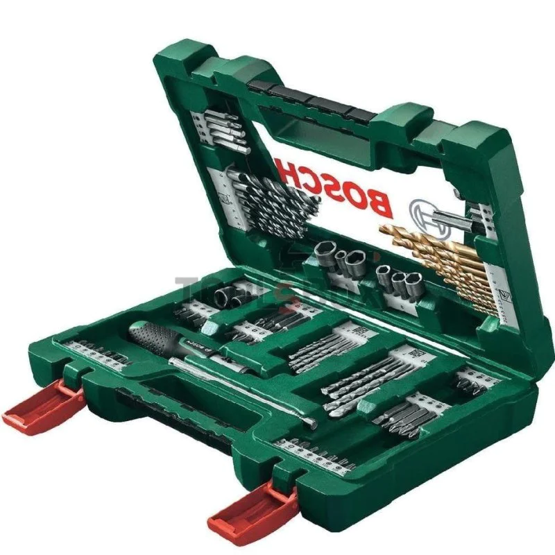 Bosch mounting set bits and drill bits 91 parts
