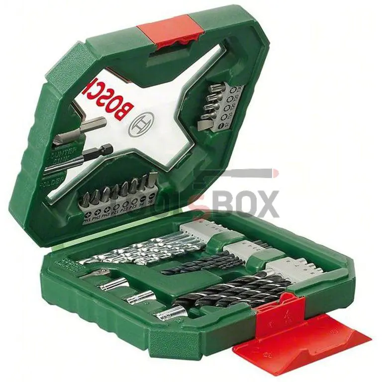 Bosch X-Line mounting set, bits and drill bits 34 pieces