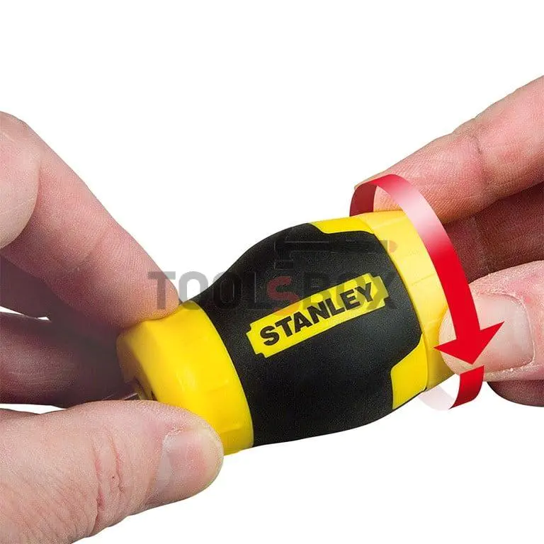 Magnetic screwdriver Stanley 0-66-357 with bits SB,PH,PZ 7 pcs