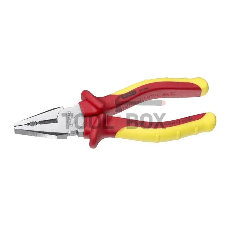 Combination pliers STANLEY 185 mm, 1000V 0-84-001