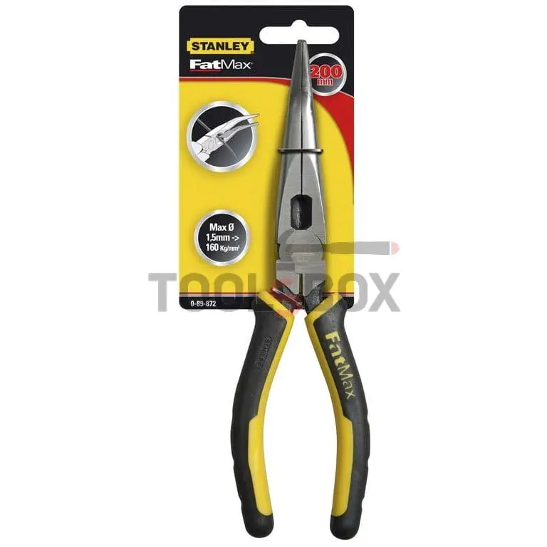 Telephone pliers curved STANLEY 200 mm FATMAX 0-89-872