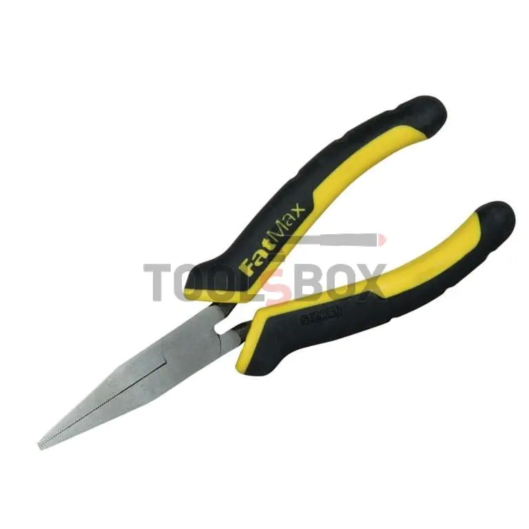STANLEY 150 mm straight flat nose pliers 0-84-495