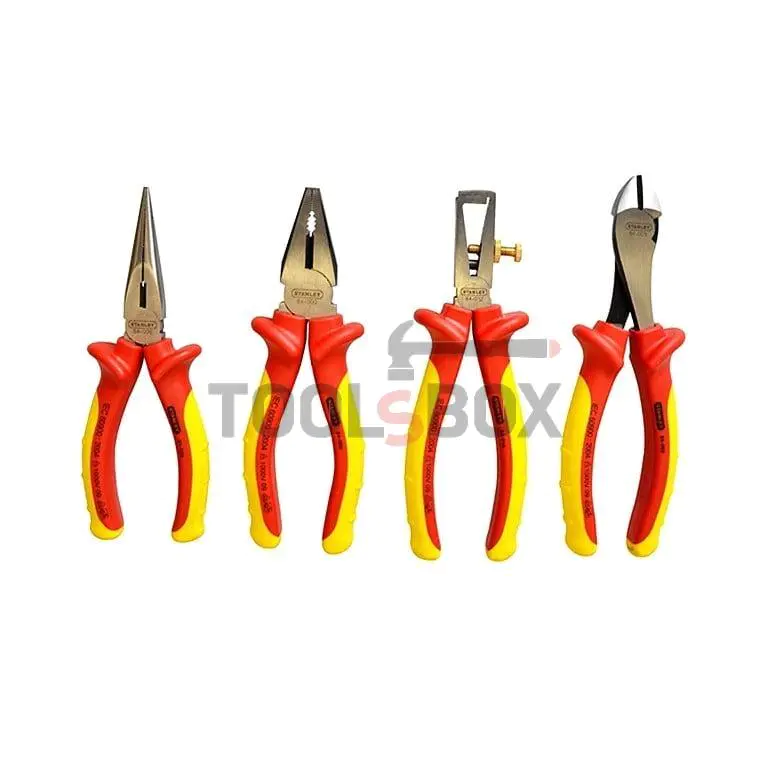 STANLEY pliers set 4 pcs, 1000V 4-84-489