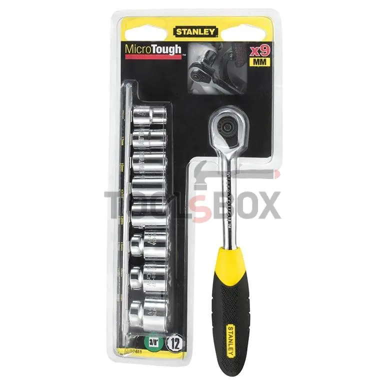 Ratchet inserts set STANLEY 0-94-610 1/4