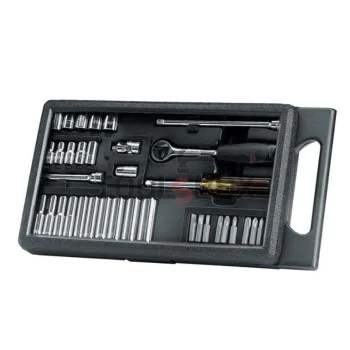 Вложки с тресчотка и накрайници STANLEY 1-87-010, 4.0-13мм, 35бр