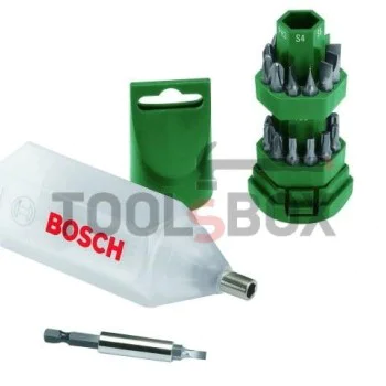 Накрайник с магнитен държач Bosch Big Bit, комплект 25 бр