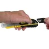 Plastic model knife with metal guide STANLEY 0-10-481 180 x 18 mm