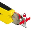 Plastic model knife with metal guide STANLEY 0-10-481 180 x 18 mm