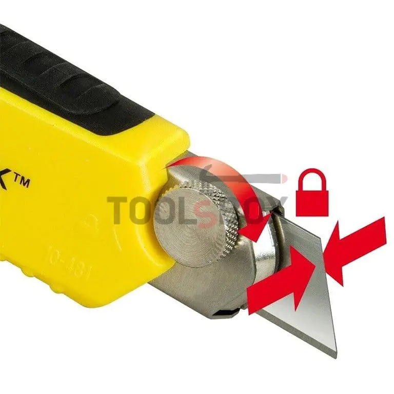 Plastic model knife with metal guide STANLEY 0-10-481 180 x 18 mm