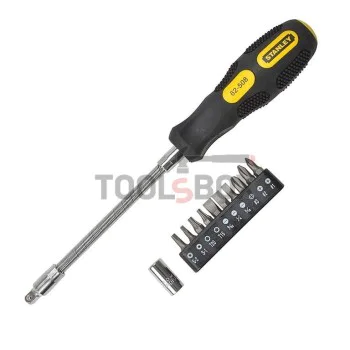 Magnetic screwdriver with flexible tips STANLEY 0-62-508, 10pcs