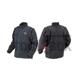 Работно зимно яке с подгряване Makita DCJ200ZL черно M, L, XL, XXL