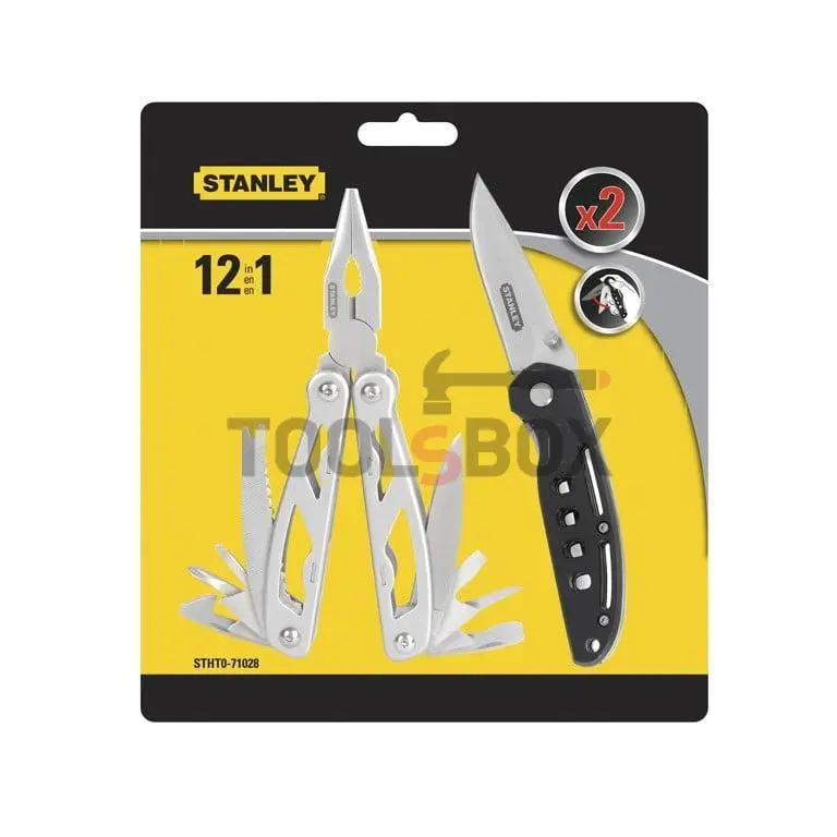 Multifunction pliers and knife set STANLEY STHT0-71028