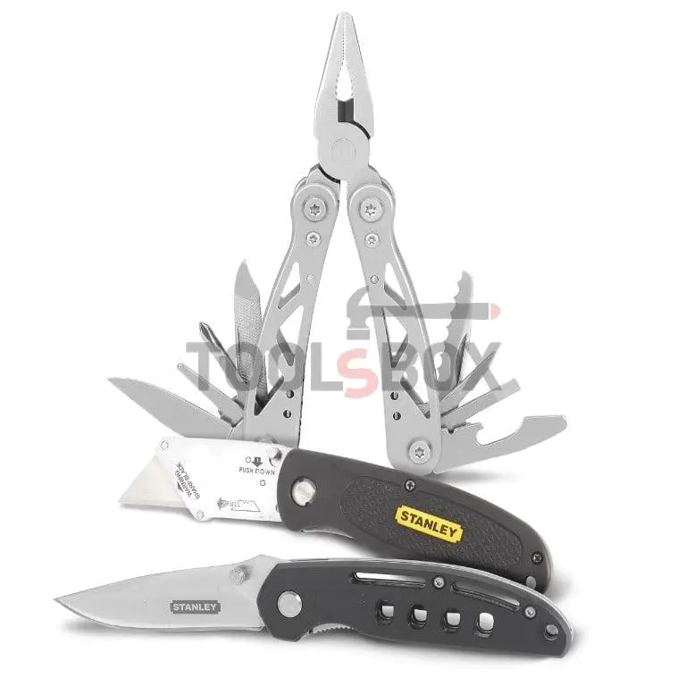 Multifunction pliers and 2 knives set STANLEY STHT0-71029