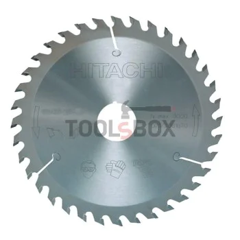 Диск циркулярен HM за дърво Hitachi 752413 ф 165х 30х 20-1.8, 36 зъба