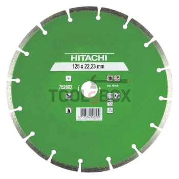 Диск диамантен за сухо и мокро рязане на Hitachi 752802 ф 125х 22.23 мм