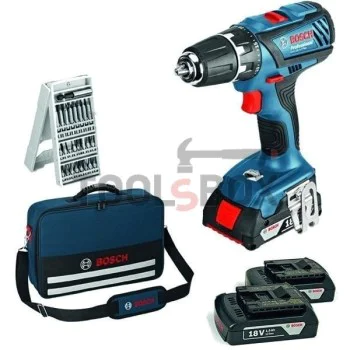 Винтоверт-бормашина акумулаторен Bosch 0 601 9E6 101 , 18V (Пълен комплект)