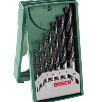 Wood drill bits Bosch CV u 3.00 - 10.00 mm, 7 pcs set