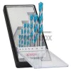 Drill bits with carbide inserts CYL-9 Multi Construction Bosch, with cylindrical shank universal ф 4.00- 12.00 mm, 7 pcs set