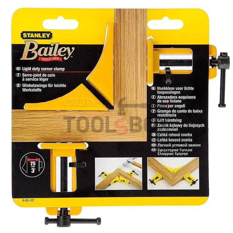 STANLEY corner clamp 0-83-121 75 mm 90°