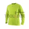 Milwaukee WWLSY, WORKSKINTM LIGHT WEIGHT PERFORMANCE LONG SLEEVE SHIRT - HI-VIS