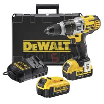 Винтоверт-бормашина акумулаторен DeWALT DCD980M2 , 18V , 2 батерии , зарядно и куфар
