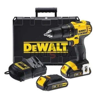 Винтоверт-бормашина акумулаторен DeWALT DCD780C2 , 18V , 2 батерии , зарядно и куфар