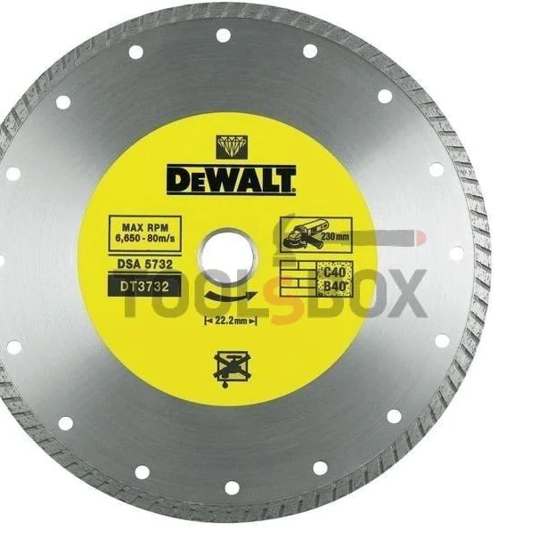 Diamond disc for dry cutting DeWALT DT3702 f115