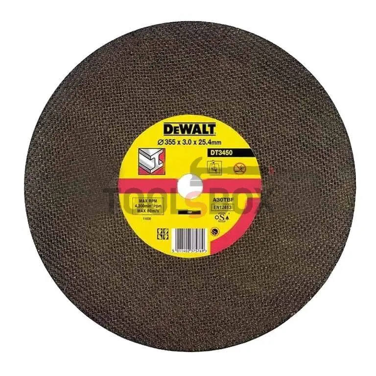 DeWALT DT3450 , 335 - 25.4mm carbide tip metal cutting saw blade