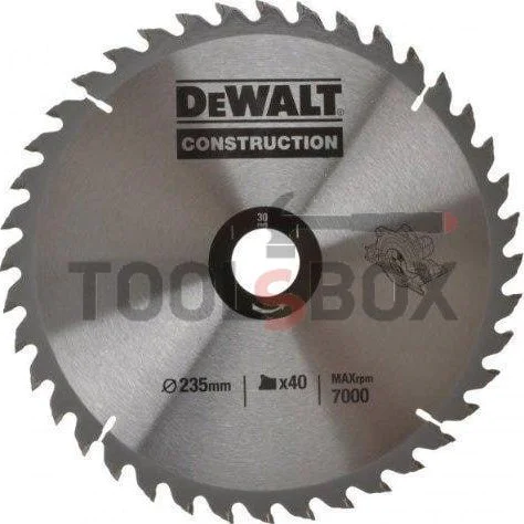 HW circular saw blade for wood DeWALT DT1156