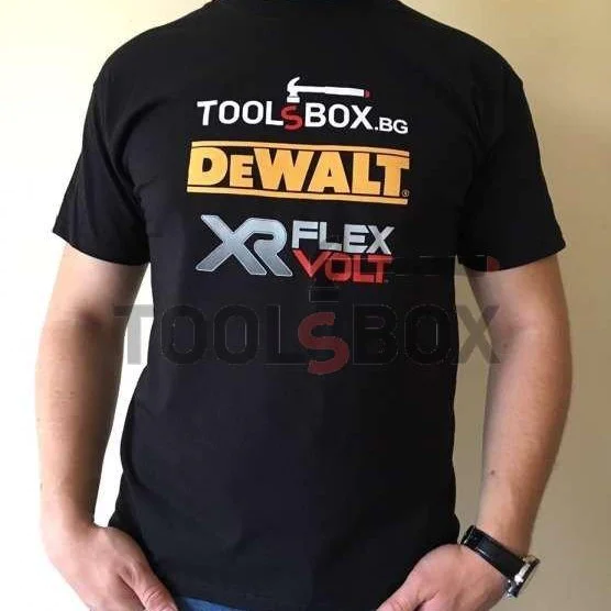 T-shirt Dewalt / TOOLSBOX.BG