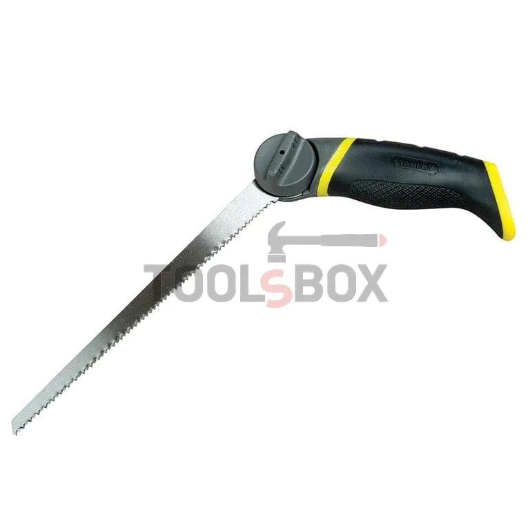 Folding hand saw STANLEY with three blades for wood, metal and drilling 0-20-092