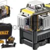 DeWALT DCE089D1R 360° linear laser level, 10.8V battery, charger, carrying case