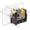 DeWALT DCE089D1R 360° linear laser level, 10.8V battery, charger, carrying case