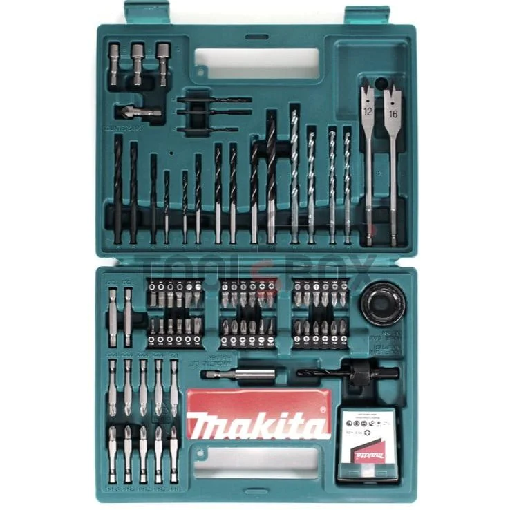 Drill and screwdriver accessory set Makita B-53811 , 100 pieces