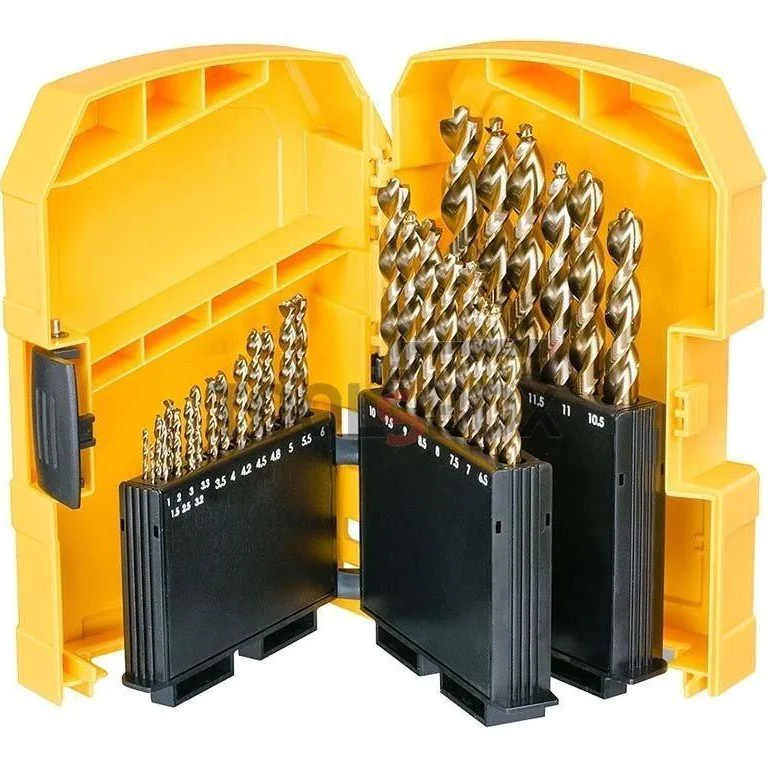Metal drill bit HSS-G , ground DeWALT DT7926 set DIN 338