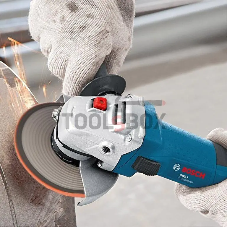 Angle grinder Bosch GWS 7-125 Professional, ф 125 mm 720 W, 11000 revolutions