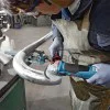 Angle grinder Bosch GWS 17-125 Inox Professional, ф 125 mm 1700 W, 2200 - 7500 revolutions