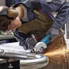 Angle grinder Bosch GWS 17-125 Inox Professional, ф 125 mm 1700 W, 2200 - 7500 revolutions